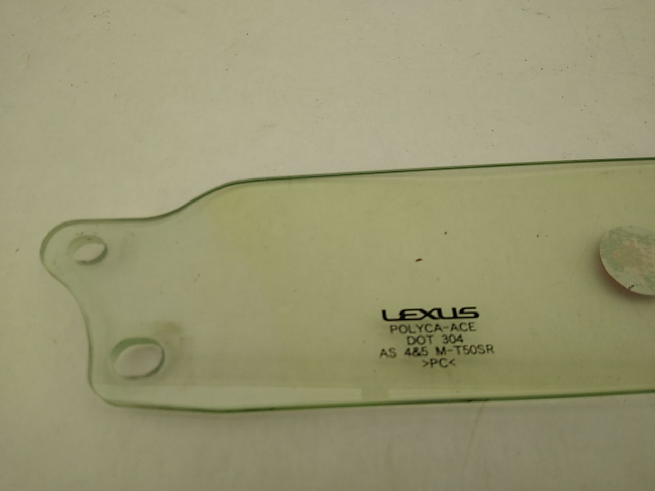 Lexus SC430 Rear Wind Screen Deflector Glass