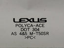 Lexus SC430 Rear Wind Screen Deflector Glass-11