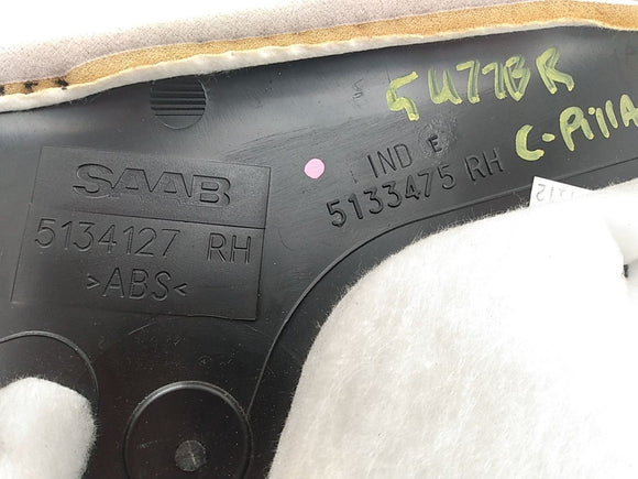 Saab 9-5 Pair Of Rear Interior C Pillar Trims
