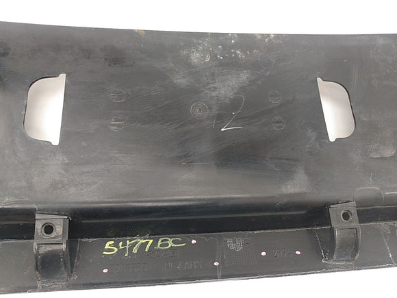 Saab 9-5 Trunk License Plate Holder Panel