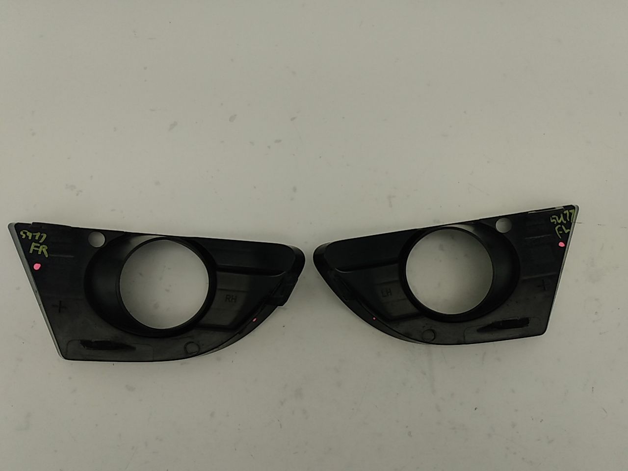 Saab 9-5 Pair Of Front Bumper Fog Light Grille Trims - 0
