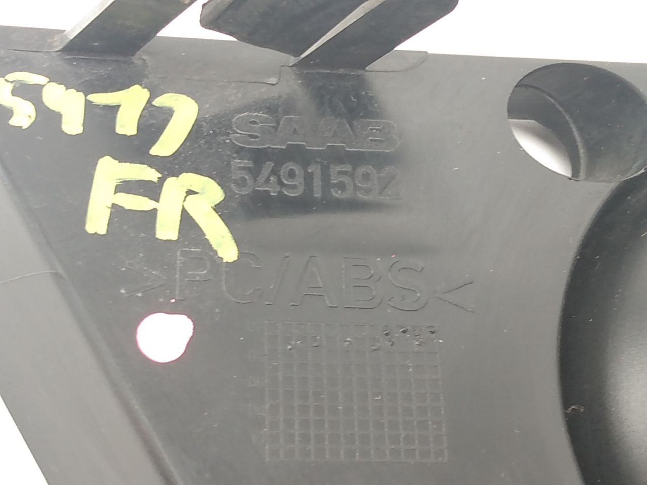 Saab 9-5 Pair Of Front Bumper Fog Light Grille Trims