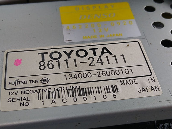 Lexus SC430 Navigation Display Screen