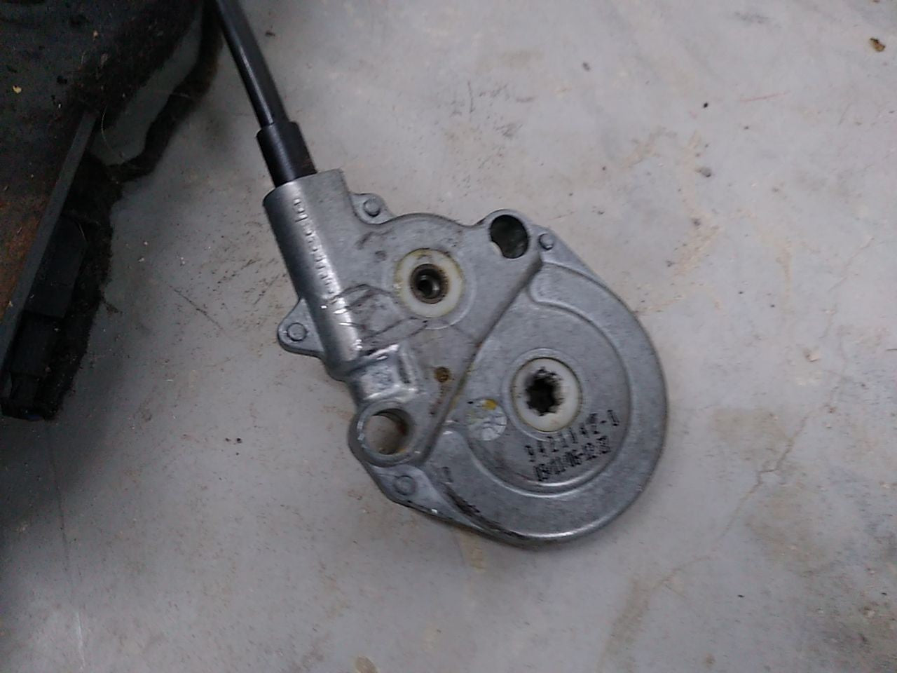 Saab 9-3 Passenger Right Front Power Seat Track Base