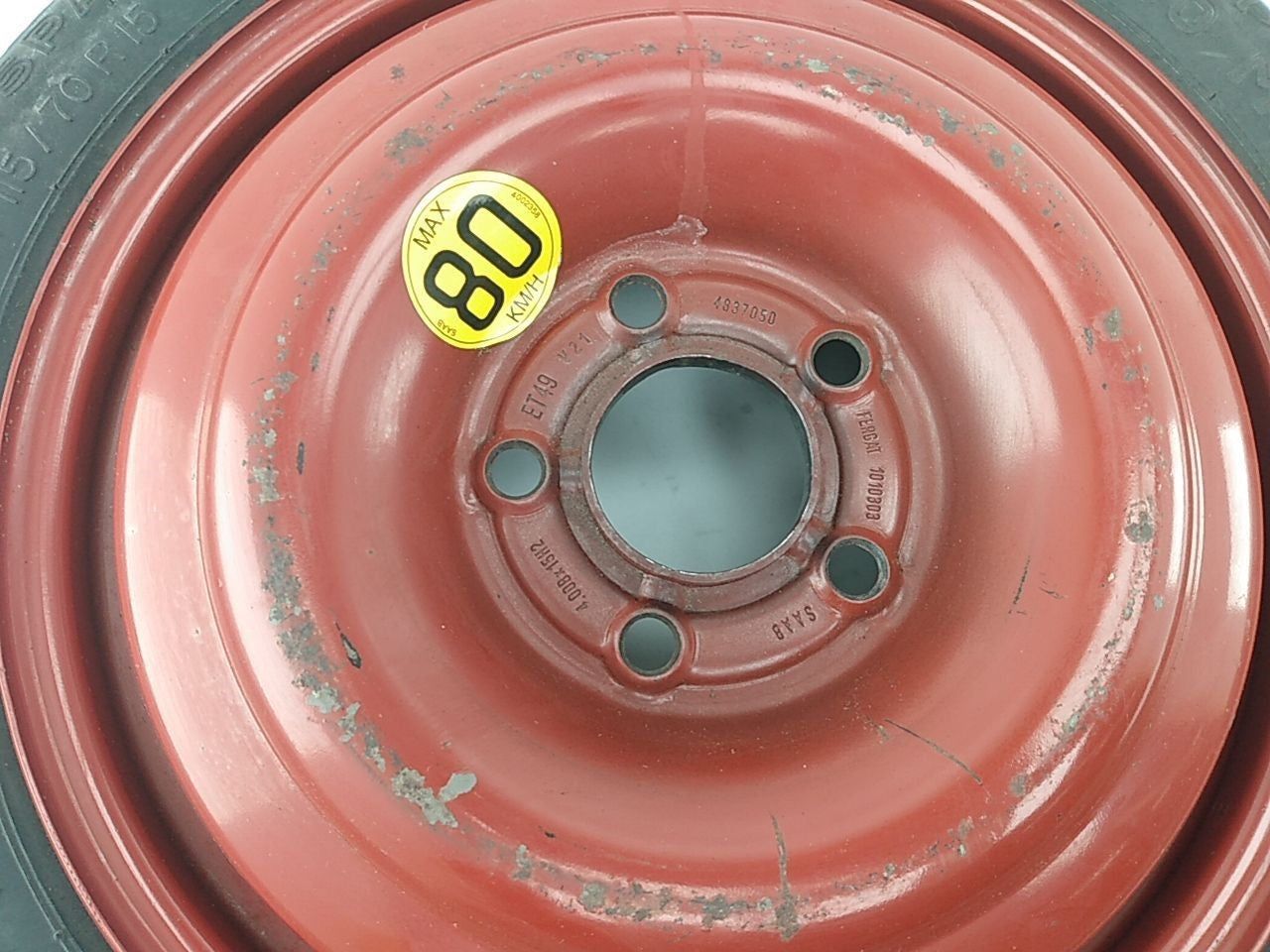 Saab 9-5 Compact Spare Wheel Tire