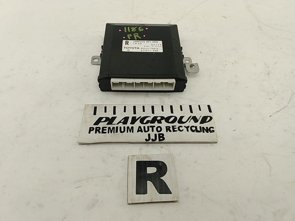 Lexus SC430 Passenger Right Multiplex Network Control Module