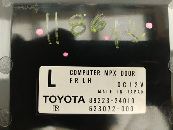 Lexus SC430 Driver Left Multiplex Network Control Module