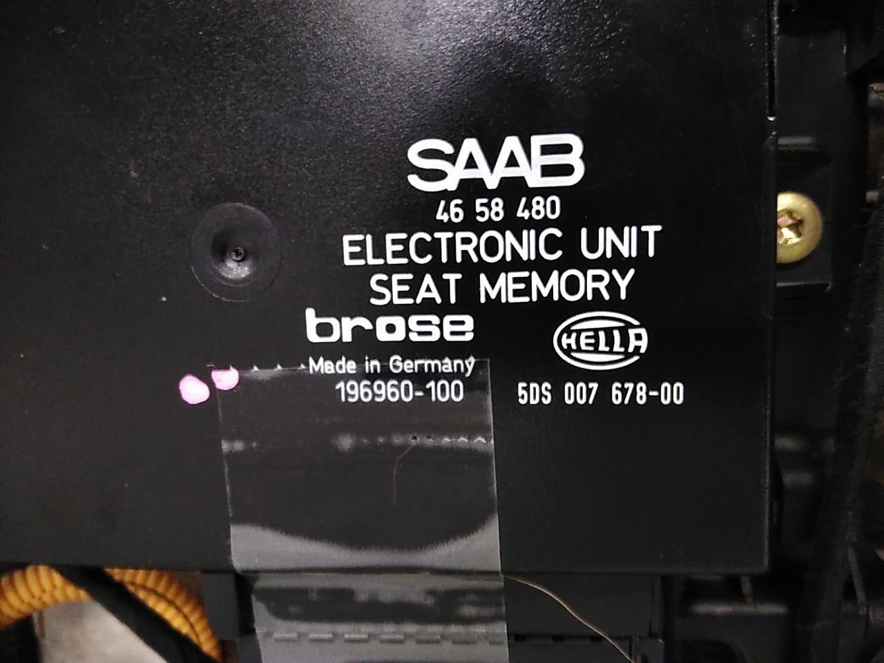 Saab 9-5 Pair Of Front Power Seats