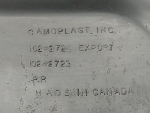 Chevrolet Camaro Lower Radiator Baffle