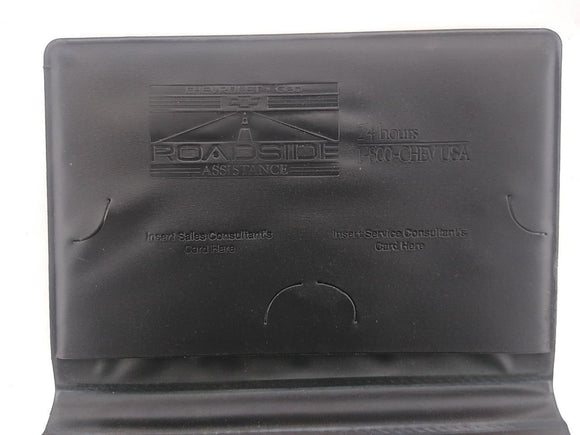 Chevrolet Camaro Owner's Manual Booklet