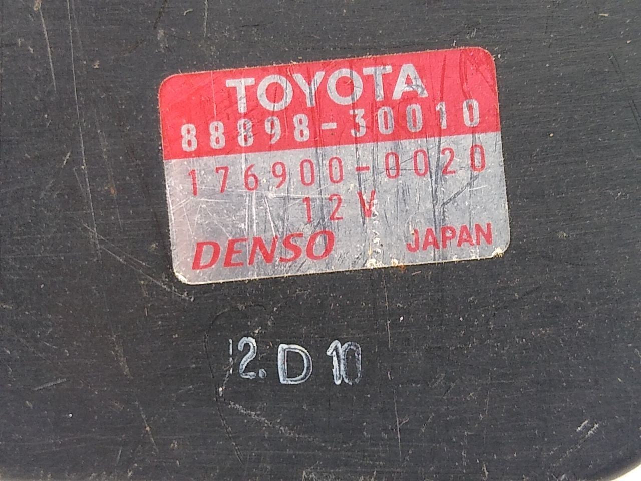 Lexus SC430 Smog Air Ventilation Sensor Module