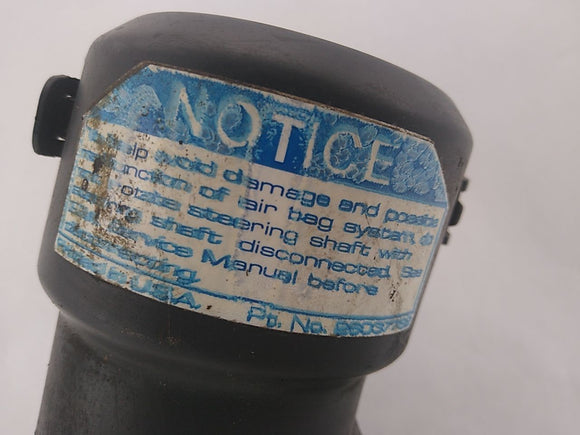 Chevrolet Camaro Steering Column Coupler Boot