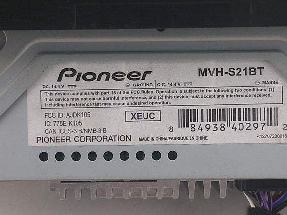 Chevrolet Camaro Aftermarket Radio Audio Bluetooth Player