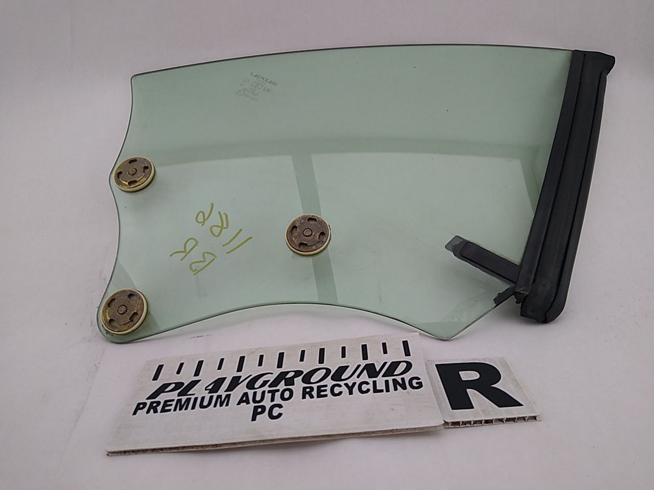 Lexus SC430 Passenger Right Rear Quarter Glass Window