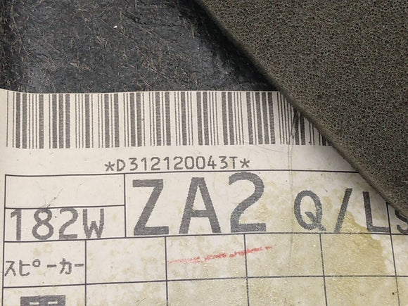 Lexus SC430 Driver Left Rear Quarter Trim Panel