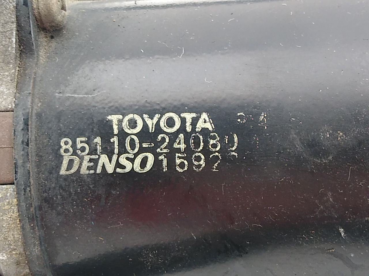 Lexus SC430 Front Windshield Wiper Transmission And Motor