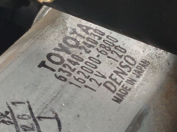 Lexus SC430 Driver Left Rear Top Lift Hinge With Motor