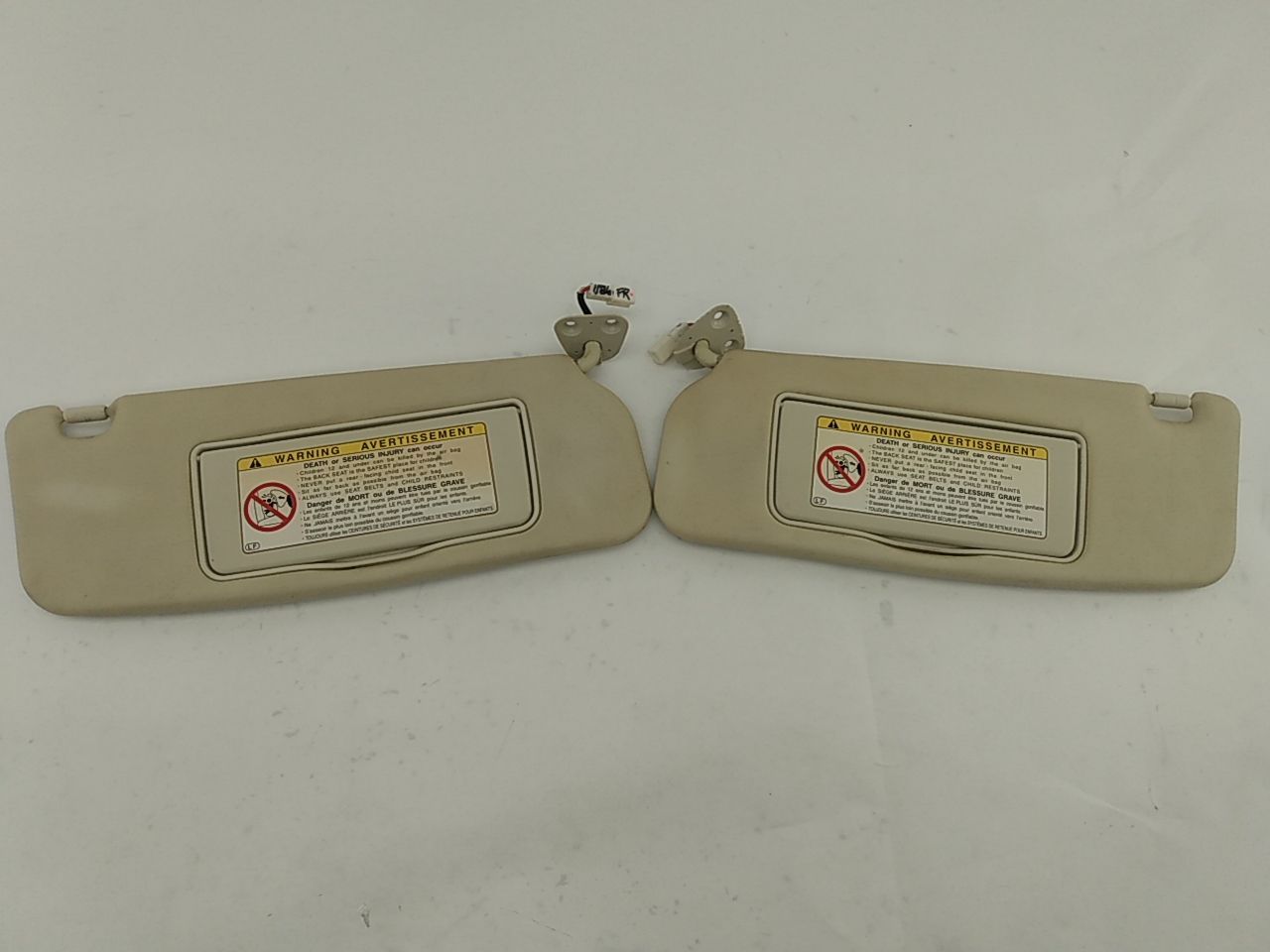 Lexus SC430 Pair Of Sun Visors - 0