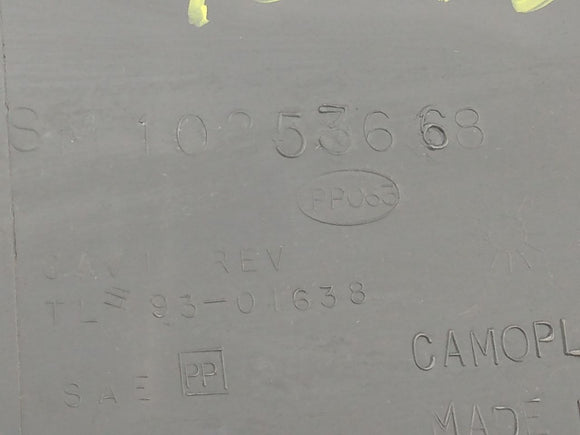 Chevrolet Camaro Driver Left Rear Quarter Trim