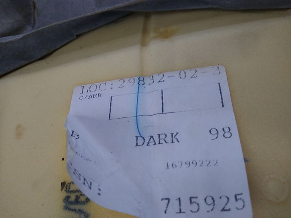 Chevrolet Camaro Set Of Complete Rear Seats