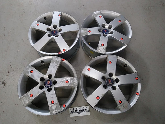 Saab 9-5 Set Of 4 Alloy Wheel Rims 5 Spoke