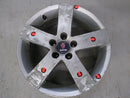 Saab 9-5 Set Of 4 Alloy Wheel Rims 5 Spoke-3
