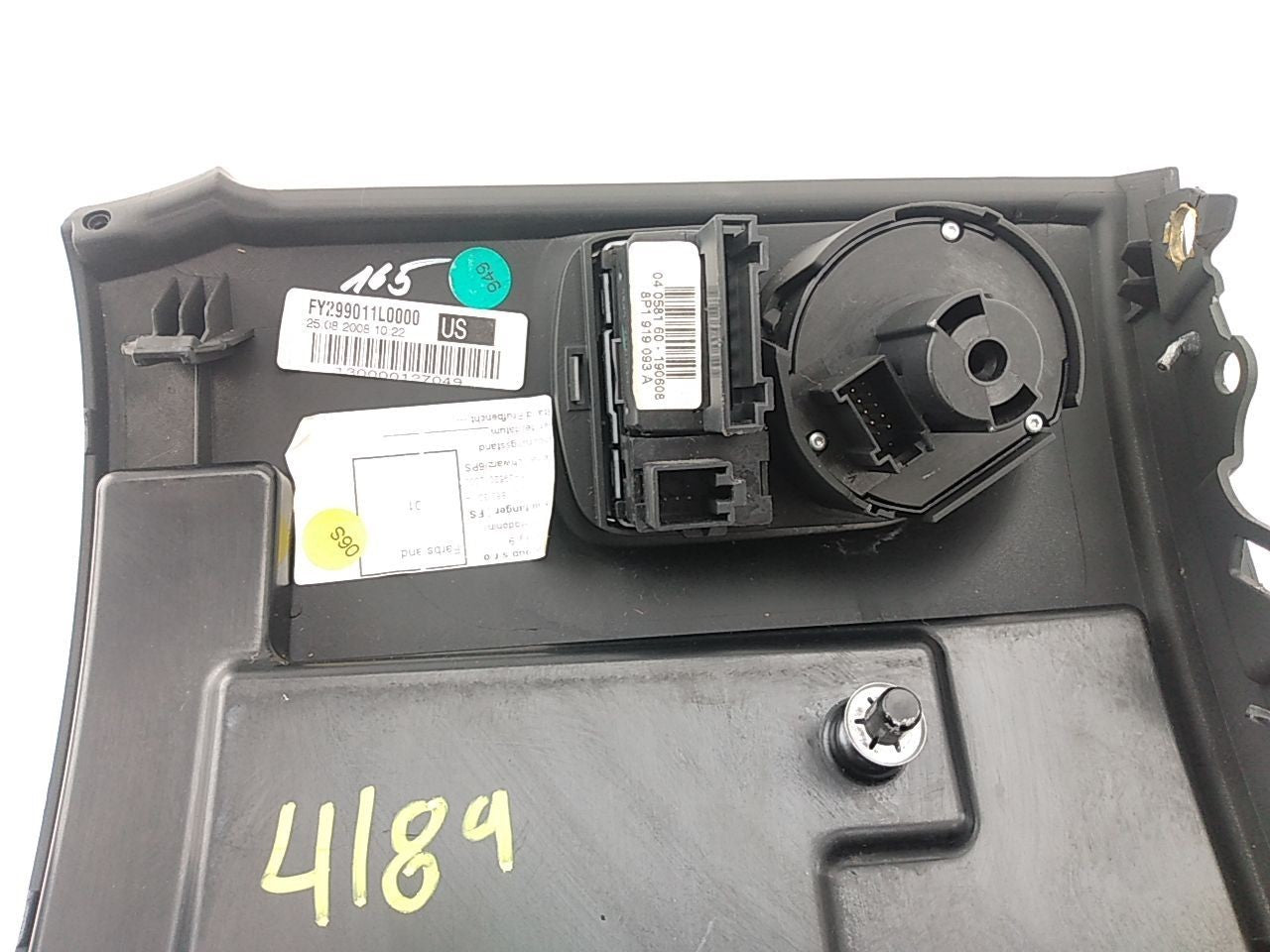 Audi TT Driver Left Front Lower Dash Kick Panel