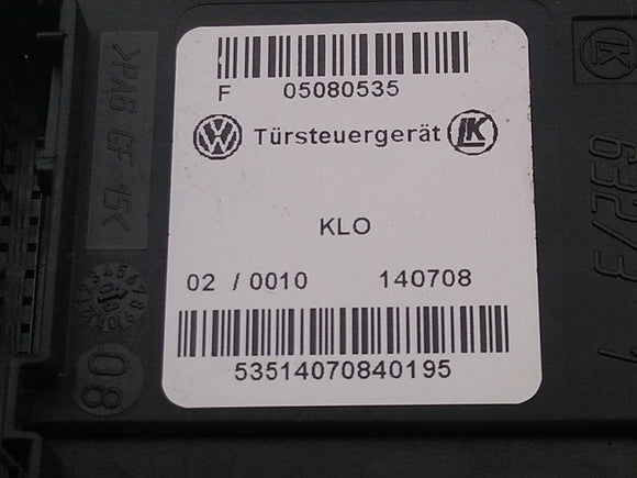 Audi TT Passenger Right Front Power Window Motor