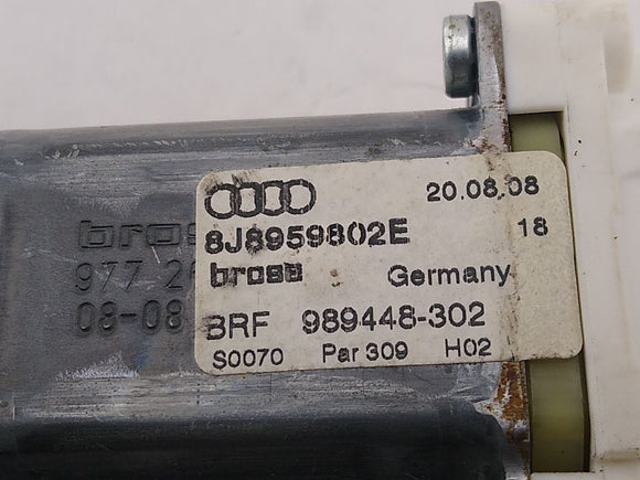 Audi TT Passenger Right Front Power Window Motor