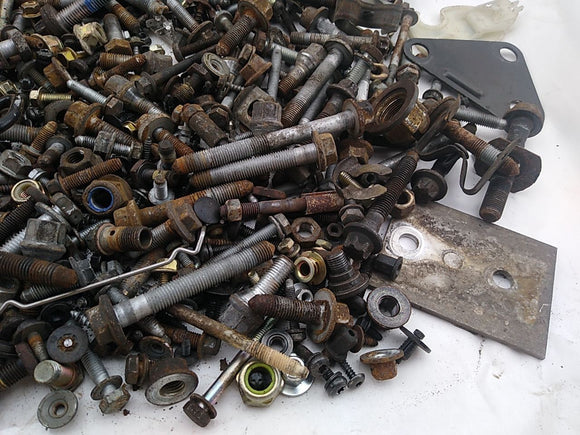 Saab 9-5 Dismantling Hardware Fasteners Bolts Nuts