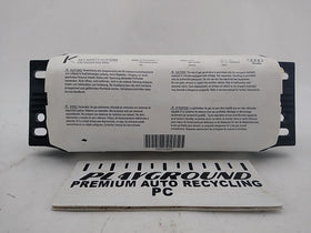 Audi TT Passenger Right Dashboard Airbag