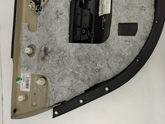 Dodge Charger Passenger Right Rear Door Trim Panel