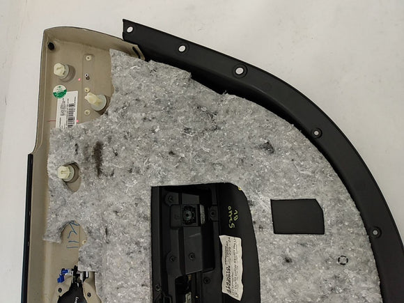 Dodge Charger Driver Left Rear Door Trim Panel