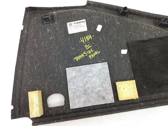 Audi TT Driver Left Rear Trunk Boot Side Panel