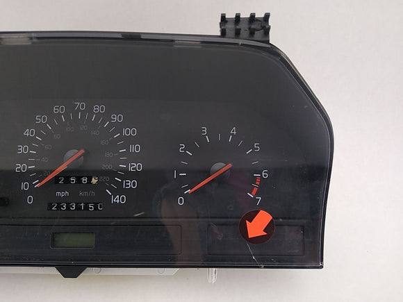 Volvo 850 Instrument Cluster Speedometer