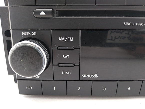 Dodge Charger Radio Audio CD Player