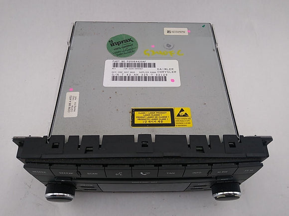 Dodge Charger Radio Audio CD Player