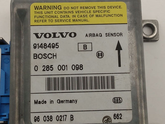 Volvo 850 Air Bag Control Module