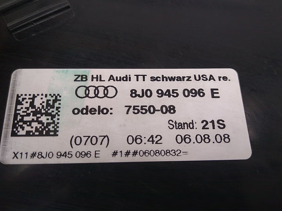 Audi TT **AS IS** Passenger Right Tail Light