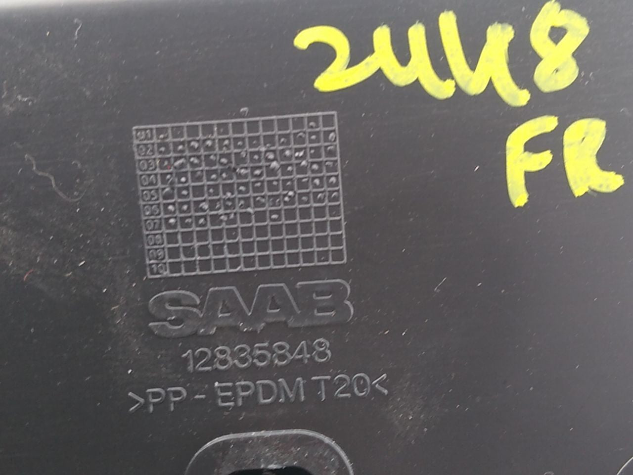 Saab 9-3 Glove Box