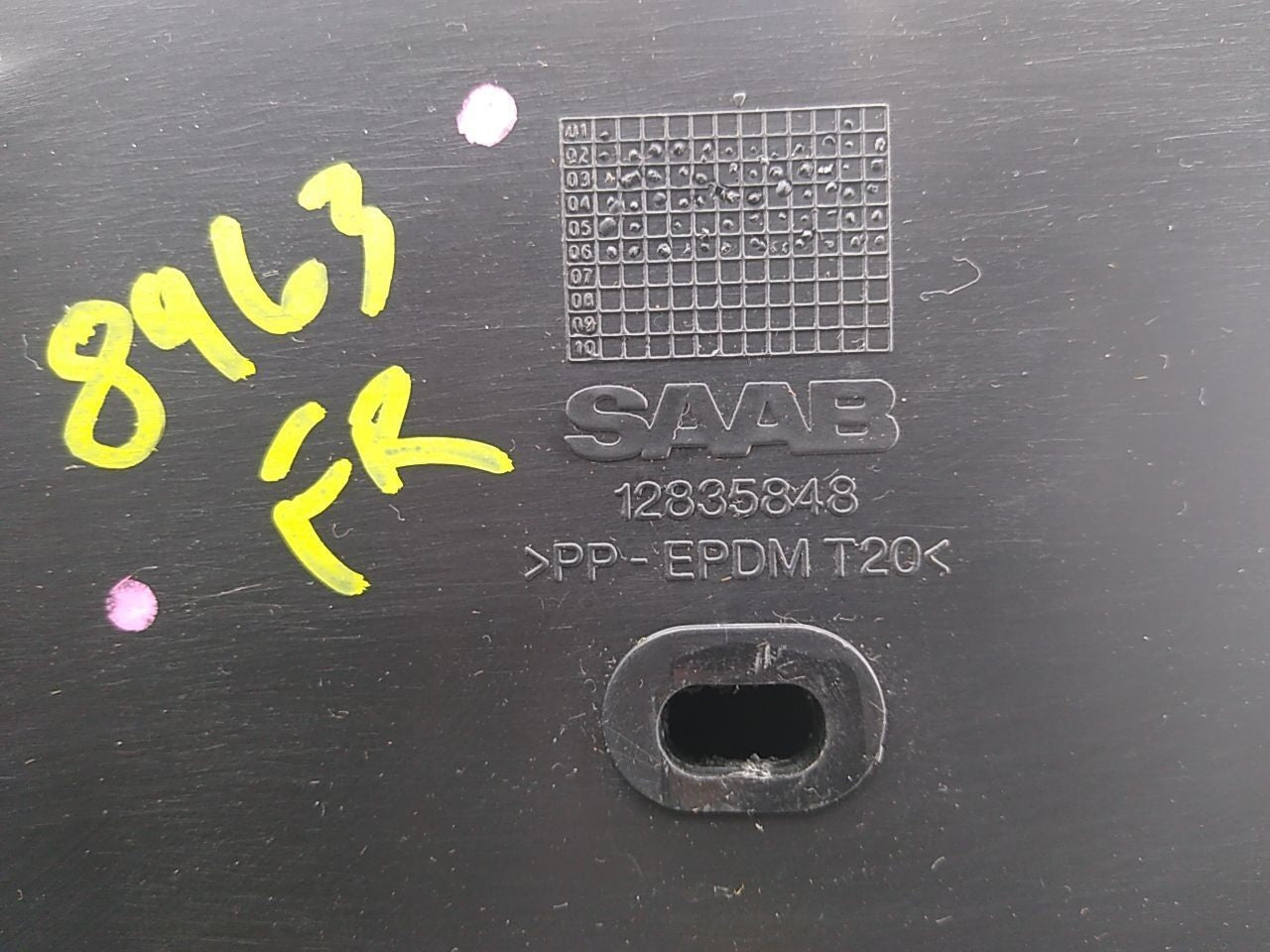 Saab 9-3 Glove Box