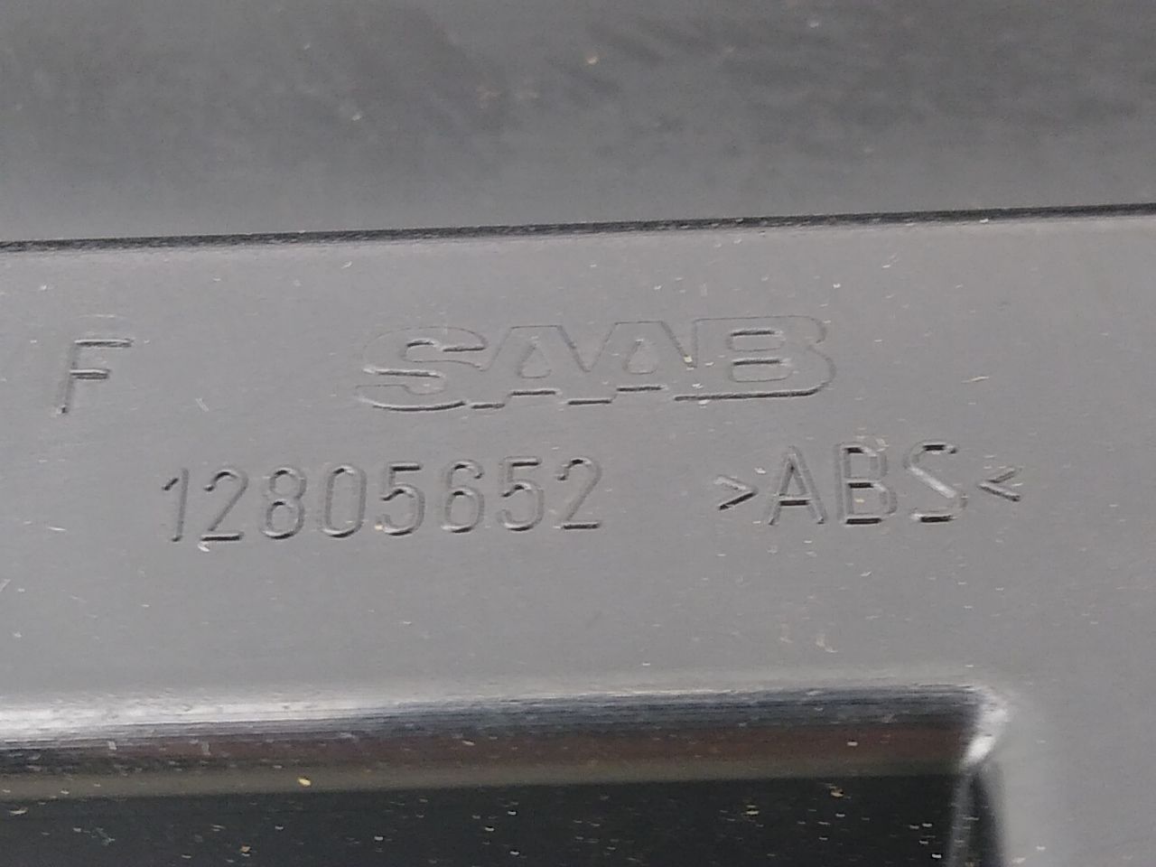 Saab 9-3 Glove Box