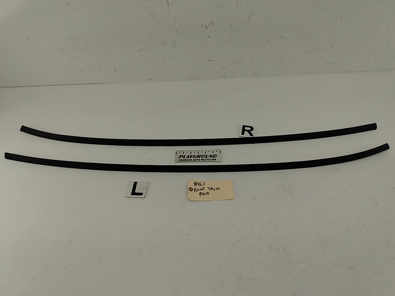 Saab 9-3 Pair Of Upper Roof Trims