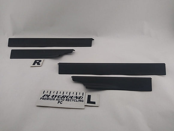 Saab 9-3 Set Of 4 Door Sill Step Plate Trims