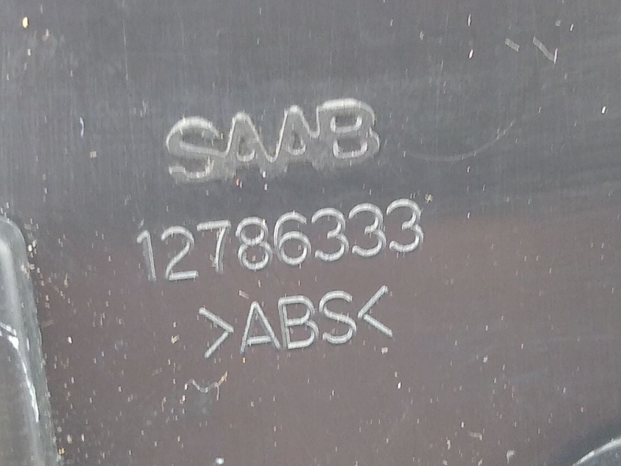 Saab 9-3 Set Of 4 Door Sill Step Plate Trims