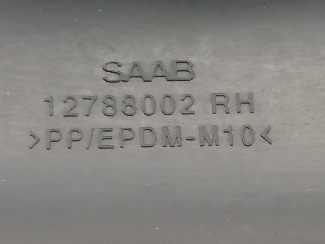 Saab 9-3 Pair Of Front Bumper Trims
