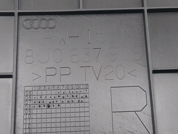 Audi TT Passenger Right Front Door Inner Panel