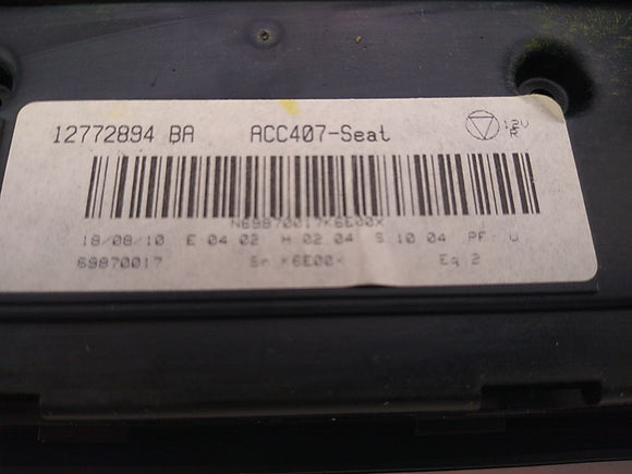 Saab 9-3 Climate Control Switch