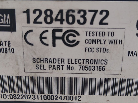 Saab 9-3 Tire Pressure Control Module