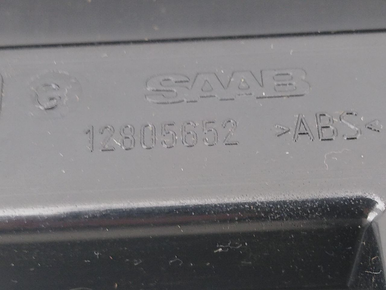 Saab 9-3 Glove Box